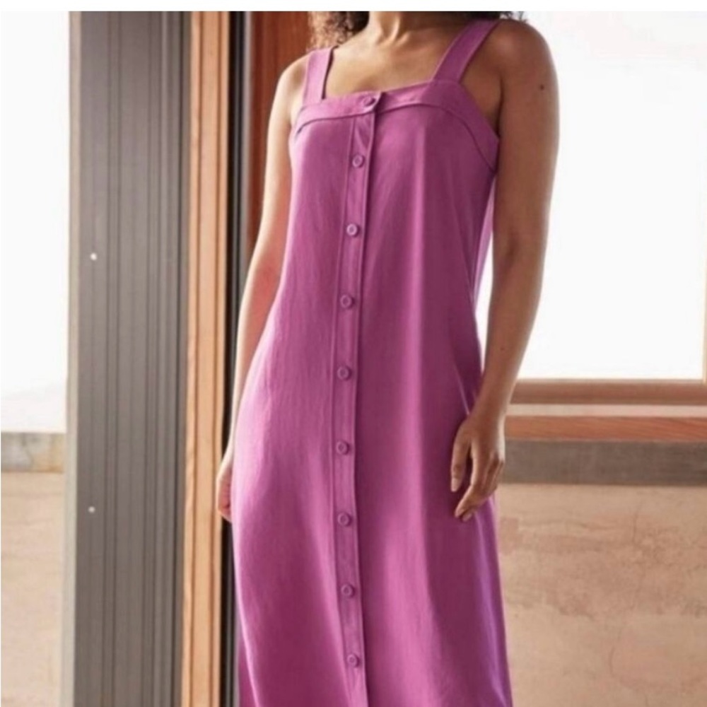 Everlane Vibrant Pink Button-Down Top